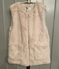 ZARA ファーベスト　キッズ164cmのサムネイル