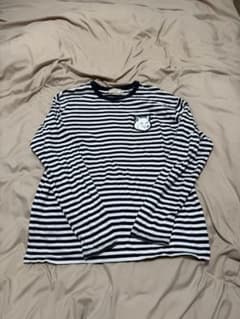 MAISON KITSUNÉ ボーダー長袖カットソー XS - メルカリ