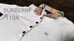 BURBERRYキッズ110A　長袖ポロシャツのサムネイル