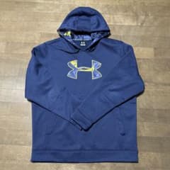 UNDER ARMOUR パーカー ネイビー XLのサムネイル