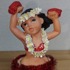 フラガール　置物 楽天市場】【フラドール】（フラガール ポージング）ハワイアン人形