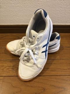 asics アシックス スポーツシューズ ホワイト ネイビー 23.5のサムネイル