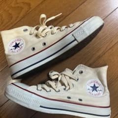 CONVERSE ALL STAR アイボリーハイカットスニーカーのサムネイル