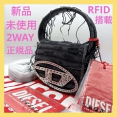 新品 DIESEL 1DR ミニ ショルダーバッグ デニム XS 2WAY 黒 - メルカリ
