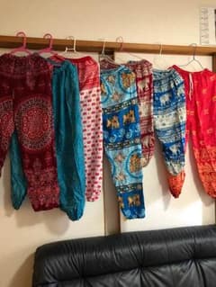 タイパンツ  値下げいたしました！ タイシルク！のサムネイル