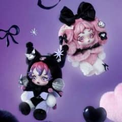 【正規品】POP MART マイメロディ&クロミx SKULLPANDA スイートでドリーミー SKULLPANDAがクロミとマイメロディに出会いまし