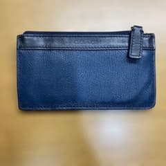 COACH コインケース ネイビー レザーのサムネイル