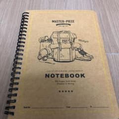 master peace ノベルティノートのサムネイル