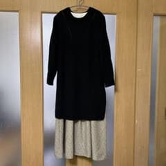 HusHush ハッシュアシュ ノースリーブ ➕スカート ドット柄 2 Mのサムネイル