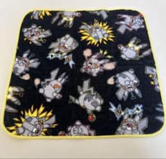 ハンドタオル　リカケイノオトコ　ロボピカチュウ　ハンカチ　ポケモンセンター