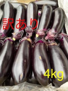 くろべえナス 訳あり4kgのサムネイル