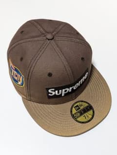 シュプリーム　キャップ　box　logo　NEWERA7 3/8のサムネイル