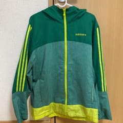 adidas アディダス　ナイロンパーカー　ジャケット　Lサイズのサムネイル
