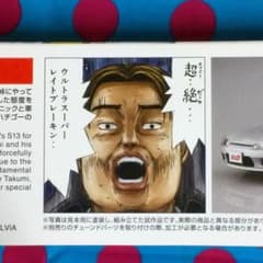 イニシャル頭文字D 東京から来た二人 S15 シルビア 1/24 プラモデルのサムネイル