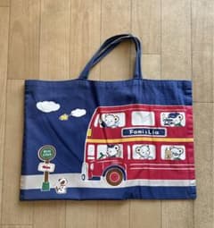 【最終値下げ】familiar レッスンバッグのサムネイル