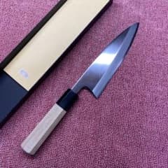 青二鋼　薄出刃包丁　165㎜　5.5寸 青二鋼 薄出刃包丁 165㎜ 5.5寸 - メルカリ