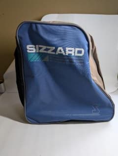 SIZZARD スキー ブーツケース スキー靴袋 ブーツバッグ 昭和レトロ