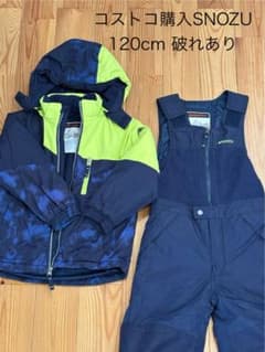 SNOZU スキーウェア 120cm雪ガード片方なし男の子コストコスノーボードのサムネイル