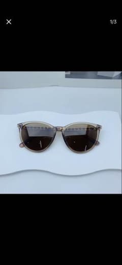 サングラス ブラウン系 クリアフレームのサムネイル