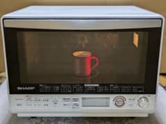 シャープ1000wインバータ高温熱風二段過熱水蒸気スチームオーブン SHARP1000wインバータ高温熱風二段過熱水蒸気スチームオーブンレンジ