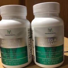 Mマーケット様専用マナテック　オメガ3 VITAMIN D3 2個のサムネイル