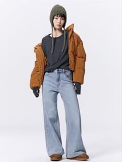 gu ワイドジーンズ デニムのサムネイル