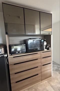 AYANO 食器棚 アリシア(フィラー付) - メルカリ