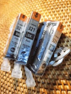 【純正・新品】BCI-321　BK黒　3本セット　CANON純正インクのサムネイル
