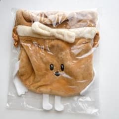 ナガノキャラクターズ　おかお巾着　もちきんちゃく