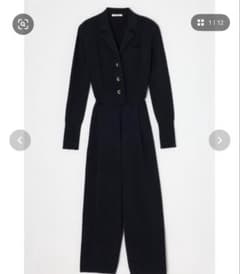 THROW KNIT JUMPSUITS ニット ジャンプスーツのサムネイル