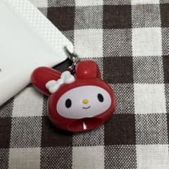 マイメロディ フェイス型チャーム ピンクリング付きのサムネイル