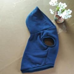 おとちゃん♡さま専用　フレンチブルドッグ袖なし紺色パーカーのサムネイル