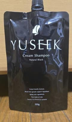 YUSEEK Cream Shampoo Natural Black 350g - メルカリ