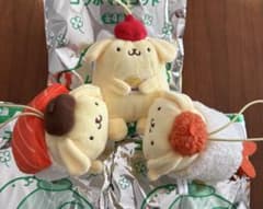 スシロー ポムポムプリン コラボマスコット 3種セットのサムネイル