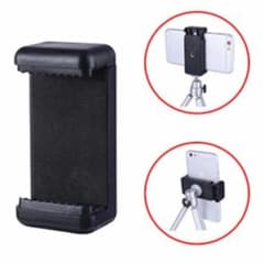新品 スマートフォン 携帯 ホルダー 一脚 三脚 卓上 スタンド 自撮り棒 雲台のサムネイル