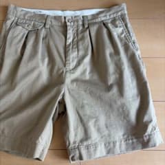 ビームス別注 ポロラルフローレン ツープリーツショートパンツ 32