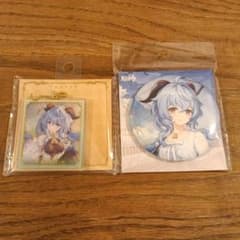 原神 甘雨 アクリルキーホルダー 缶バッジ セットのサムネイル