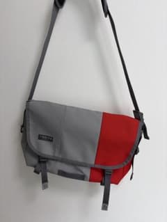 数回使用】Timbuk2 ショルダーバッグ グレー/レッド - メルカリ