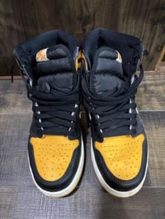 NIKE AIR JORDAN 1 HIGH OG イエロー ブラックのサムネイル