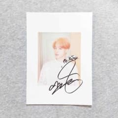 BTS persona 韓国サイン会 直筆サイン JIMIN ジミン - メルカリ