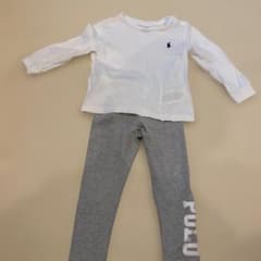 Polo Ralph Lauren 12M 長袖シャツとレギンスセットのサムネイル