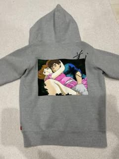 SUPREME 15AW 前田俊夫 バックプリント オーバーサイズ ジップアップ 