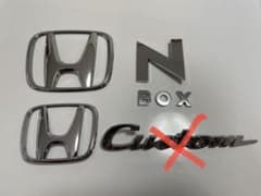 ホンダ　NBOX　JF3  純正エンブレムセット　美品のサムネイル