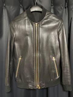 ドルチェ&ガッバーナラムレザー 【定価50万over】ボンバージャケット ドルチェ&ガッバーナラムレザー 【定価50万over】ボンバージャケット