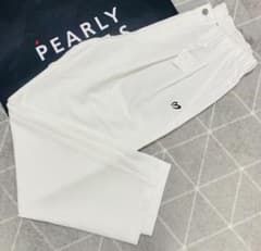新品 パーリーゲイツ マスターバニー ストレッチワイドパンツ(5)サイズ