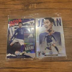 鎌田大地 日本代表 トレーディングカード 2枚セットのサムネイル