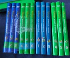 ディズニーワールドオブイングリッシュ DVD &本　セット　英語　知育絵本 ディズニーワールド・オブ・イングリッシュ CD DVD&ブックセット
