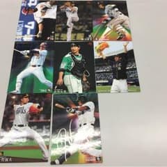 プロ野球チップスカード8枚のサムネイル