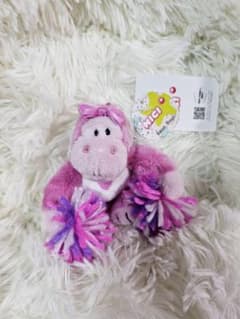 NICIのチアリーダーゴリラ キーホルダー ピンク PLAZA限定のサムネイル
