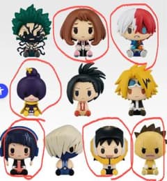 僕のヒーローアカデミア 一番くじ F賞 G賞ちょこのっこフィギュア15個